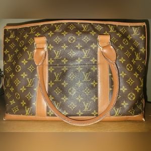 Gorgeous Vintage Monogram Sac Weekend Bag